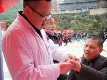 我院义诊组受邀参加贵州电视台“我们的中国梦”大型公益活动